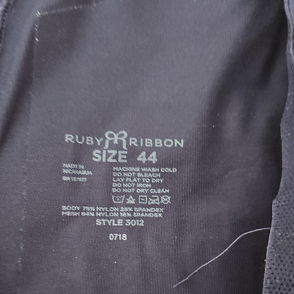 Ruby Ribbon Navy Blue Shapewear Cami - Picture 6 of 9